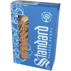 Picture 2 of Elastiek Standard Rubber Bands 14 50x1.5mm 50gr 260 stuks bruin
