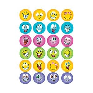 Picture 1 of Etiket HERMA 6818 smiley glitter folie