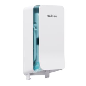 Picture 1 of Toiletpapierdispenser Satino JT3 Hyginity systeemrol duo wit 333422