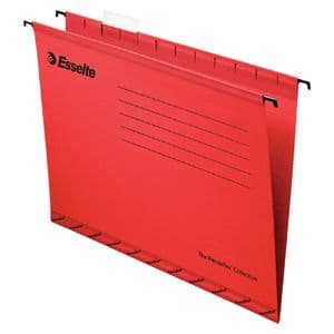 Picture 2 of Hangmap Esselte Classic folio V-bodem 382x240mm rood