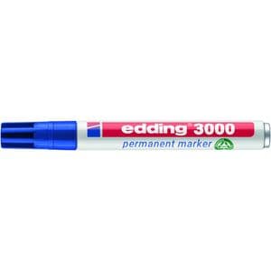 Picture 2 of Viltstift edding 3000 rond 1.5-3mm blauw