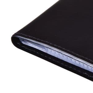 Picture 5 of Visitekaartmap Sigel VZ172 voor 192 kaarten 90x58mm kunstleer zwart