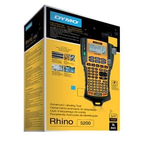 Picture 3 of Labelprinter Dymo Rhino 5200 industrieel abc 19mm geel