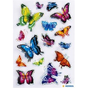 Picture 1 of Etiket HERMA 15515 vlinder 3D vleugeleffect