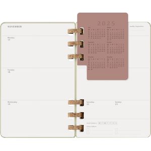Picture 10 of Agenda 2025/2026 Moleskine 12M Academic Weekly 7d/1p Myrtle large kiwi