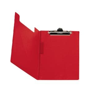 Picture 1 of Klembordmap Bantex met klem en penlus rood