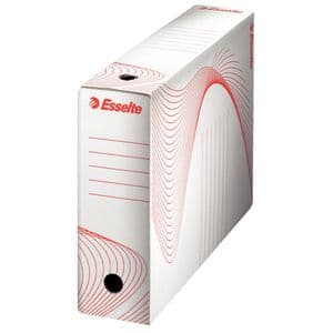 Picture 1 of Archiefdoos Esselte Boxycolor 80mm 352x250mm wit