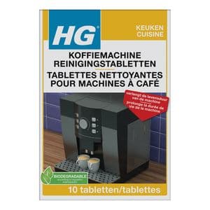 Picture 1 of Reinigingstabletten HG voor koffiemachine 10 stuks