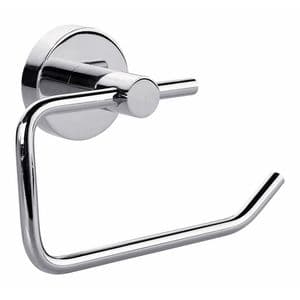 Picture 1 of Toiletrolhouder tesa® Smooz hoogglans verchroomd metaal zelfklevend