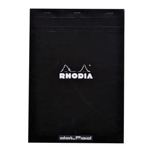 Picture 1 of Schrijfblok Rhodia A4 dots 80 vel 80gr zwart