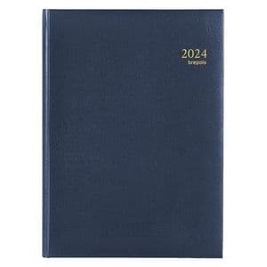 Picture 1 of Agenda 2027 Brepols Omega Lima 7dagen/2pagina's blauw