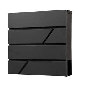 Picture 1 of Brievenbus BRASQ PB200 Deluxe wand zwart