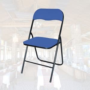 Picture 6 of Klapstoel BRASQ FC100 blauw-zwart