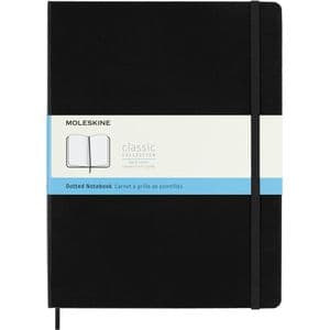 Picture 1 of Notitieboek Moleskine XL 190x250mm dots hard cover zwart