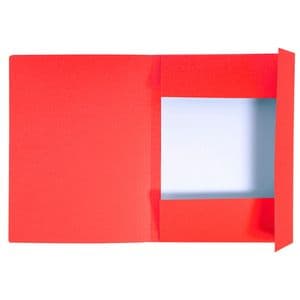 Picture 2 of Dossiermap Exacompta Forever A4 3 kleppen 280gr rood