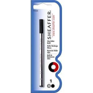 Picture 1 of Rollerpenvulling Sheaffer slim medium zwart blister à 1 stuk