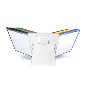 Picture 4 of Zichtpanelensysteem bureau Tarifold metaal A4 met 30-tassen assorti