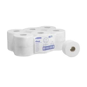 Picture 1 of Toiletpapier Kleenex jumbo 2-laags 180m wit 8571