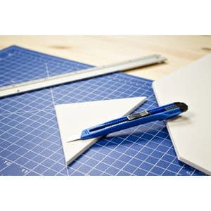 Picture 5 of Snijmes Westcott office 9mm met schuifsluiting blauw