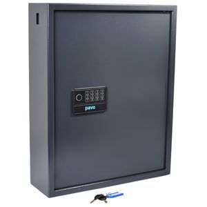Picture 3 of Sleutelkast Pavo high security magnetisch met fingerprintslot 100 haken 600x480x150mm