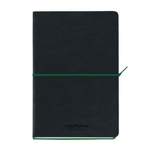 Picture 1 of Notitieboek Aurora Tesoro A5 192blz lijn 80gr groen