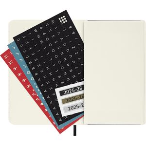 Picture 5 of Agenda 2025/2026 Moleskine 18M Planner Weekly 7dagen/1pagina pocket sc black