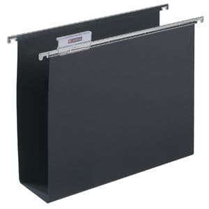 Picture 2 of Hangmap Djois Alzicht folio frontaal U-bodem 80mm zwart