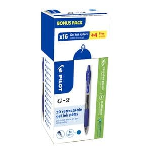 Picture 1 of Gelschrijver PILOT BL-G2-7 medium blauw 16+4 gratis