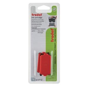 Picture 1 of Stempelkussen Trodat Printy 6/4912 2 stuks rood