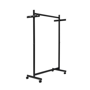 Picture 2 of Garderoberek MAUL Samba mobiel 115X172X51cm 40kg, 10 haken zwart RAL9004