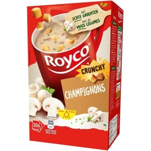 Picture 1 of Soep Royco crunchy champignons 20 zakjes