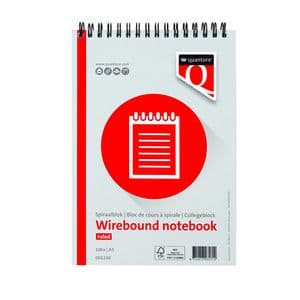 Picture 1 of Spiraalblok Quantore A5 lijn spiraal 200 pagina's 70gr