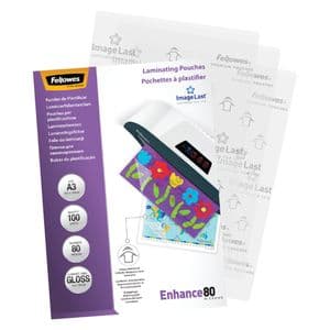 Picture 2 of Lamineerhoes Fellowes A3 2x80micron glans 100 stuks