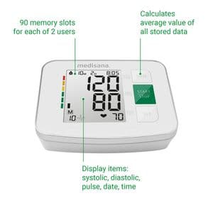 Picture 4 of Bovenarmbloeddrukmeter Medisana BU 512