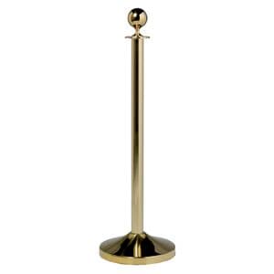 Picture 1 of Afzetpaal Securit 100cm met voet goudkleurig