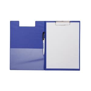 Picture 3 of Klembordmap MAUL A4 staand PVC met penlus blauw