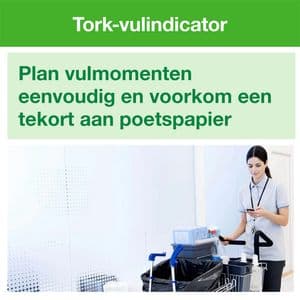 Picture 5 of Poetspapier Tork M1 Advanced 1-laags 120m wit 100130