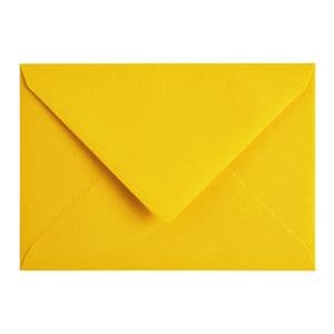 Picture 2 of Envelop Papicolor C6 114x162mm dottergeel pak à 6 stuks