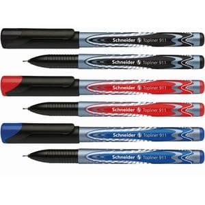Picture 6 of Fineliner Schneider Topliner 911 0.4mm rood
