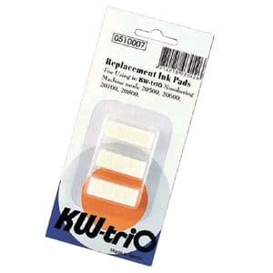 Picture 1 of Stempelkussen KW-trio numeroteur 3 stuks