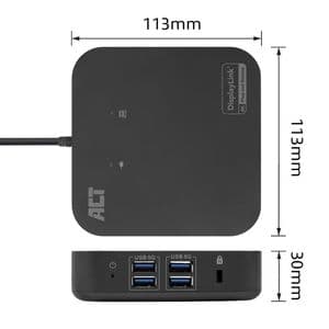 Picture 4 of Dockingstation ACT USB-C Dual Monitor met Power Delivery