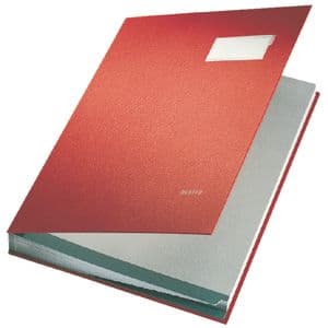 Picture 1 of Vloeiboek Leitz 5700 rood