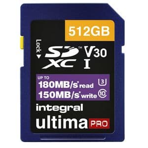Picture 1 of Geheugenkaart Integral SDXC 512GB