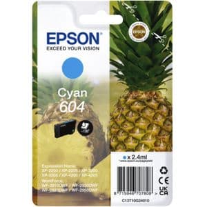 Picture 1 of Inktcartridge Epson 604 T10G24 blauw