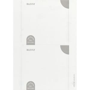 Picture 1 of Rug-insteekkaart Leitz breed 56x190mm wit 100 stuks