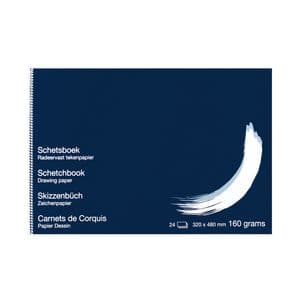 Picture 1 of Schetsboek Papyrus 320x480mm 160gr 24 vel
