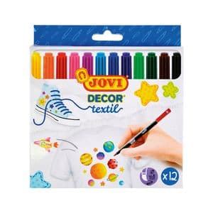 Picture 1 of Textielstift Jovi assorti set à 12 stuks