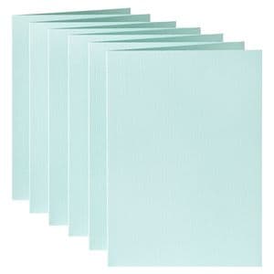 Picture 2 of Correspondentiekaart Papicolor dubbel 105x148mm zeegroen pak à 6 stuks