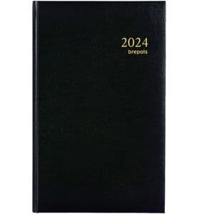 Picture 1 of Agenda 2027 Brepols Brefix Lima 1dag/1pagina zwart