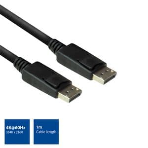Picture 3 of Kabel ACT DisplayPort 1 meter zwart